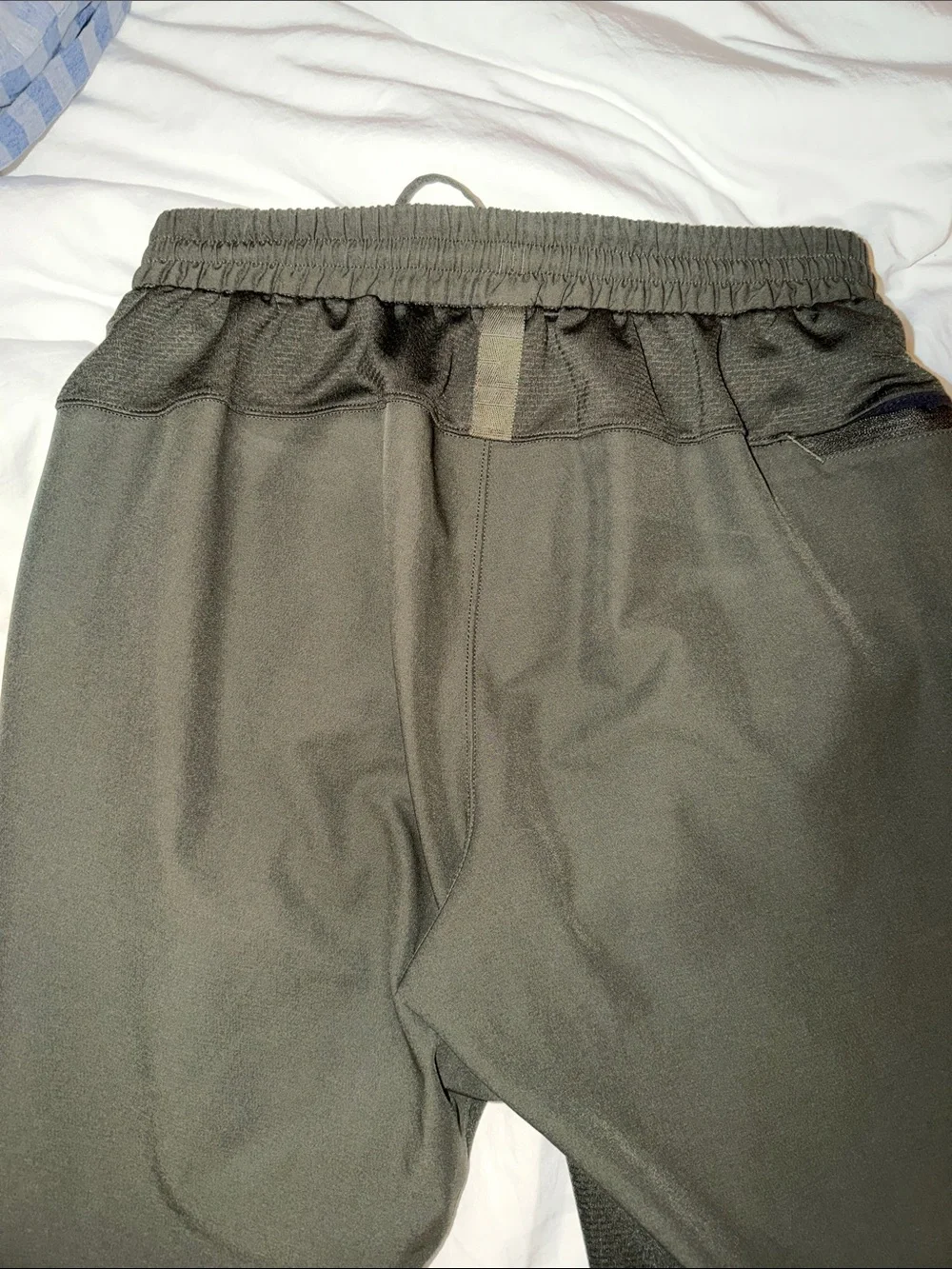lululemon athletica dark olive/black men’s joggers